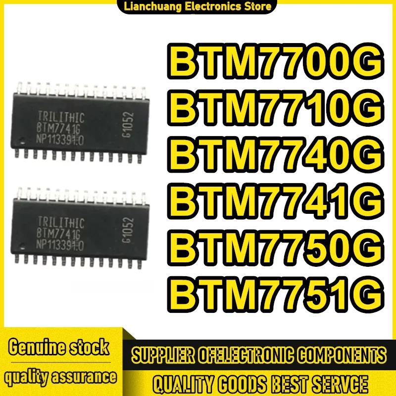 5PCS BTM7700G BTM7710G BTM7740G BTM7741G BTM7750G BTM7751G SOP-28 Chipset New Original In Stock