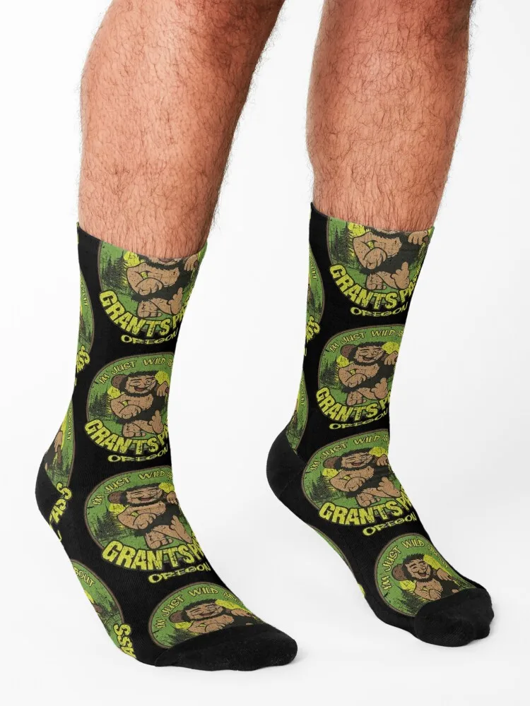 Caveman T-ShirtWild About Grants Pass 1971 Socks Toe sports compression halloween Sports Socks For Man Women's