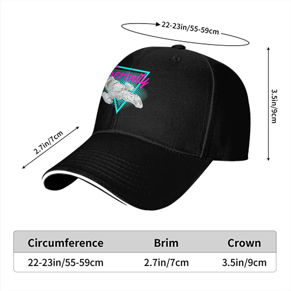 Retro Classic Baseball Caps Peaked Cap Firefly Serenity TV Sun Shade Hats for Men Women