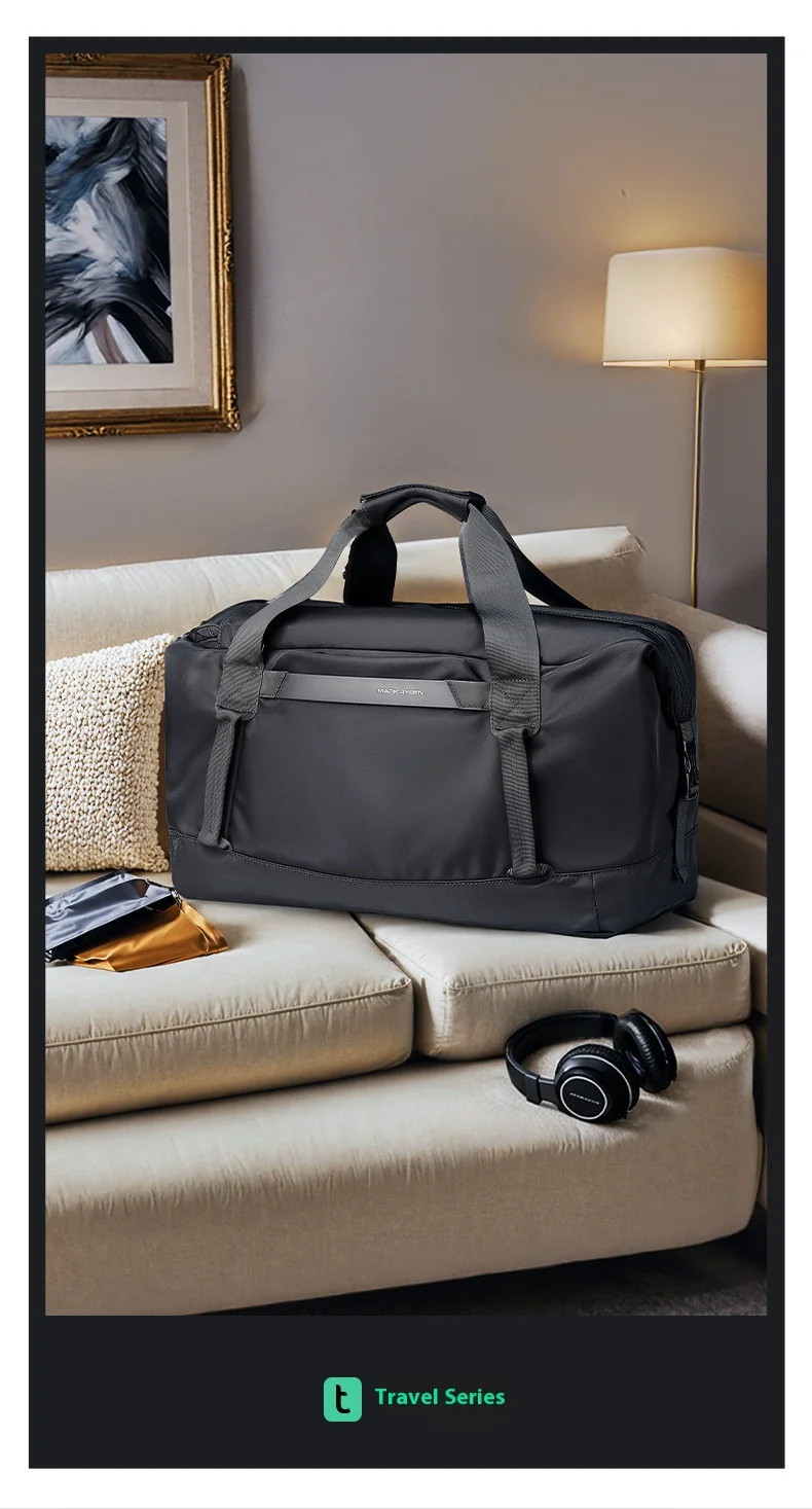 Mark Ryden 30L Wasserdichte Reisetasche – 3-in-1 Konvertierbare Reisetasche für Herren & Damen mit Trocken-Nass-Trennung – Detail 6