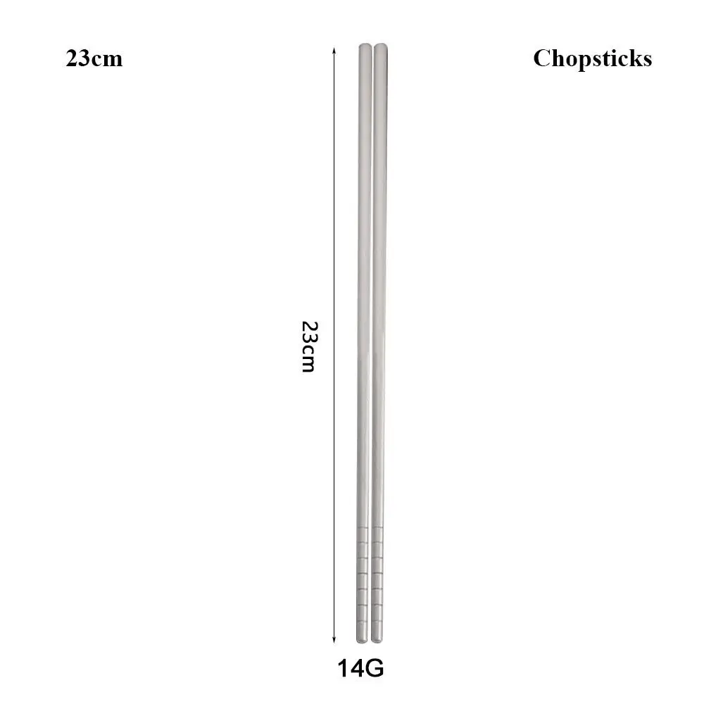 High Quality Portable Titanium Spoon Long Handle Environmental Light Titanium Cookware EDC Tool Outdoor Tool