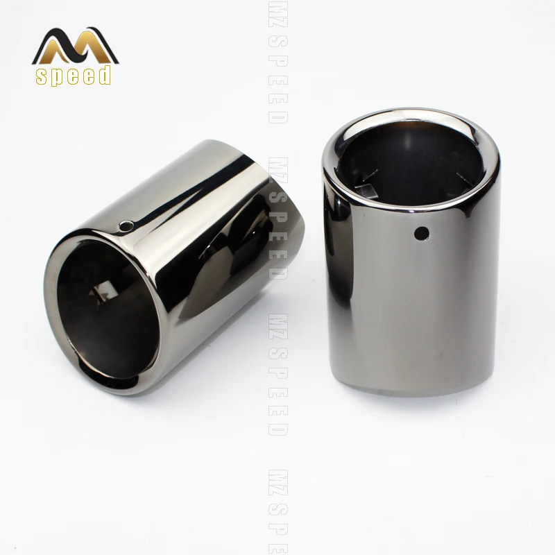 

Car accessories Stainless steel titanium 304 exhaust pipe tail-throat muffler for BMW 5 series exhaust pipe tail-sleeve