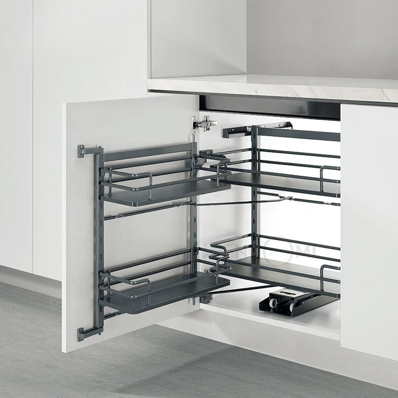 

Stainless Basket Stainless Steel Kitchen Pull Out Cabinet