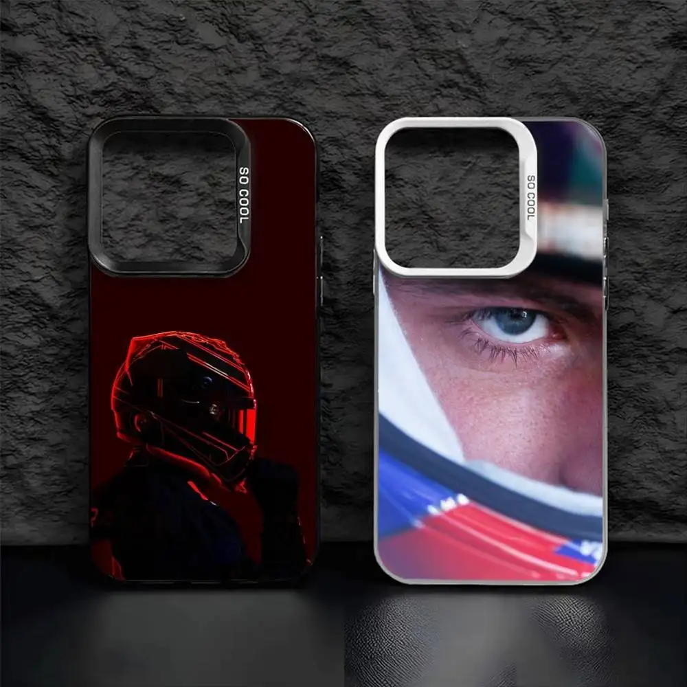 

Racing Driver M-Max V-Verstappen Phone Case For iPhone 16,15,14,13,12,17,Pro,MAX Black Matte Shockproof Cover