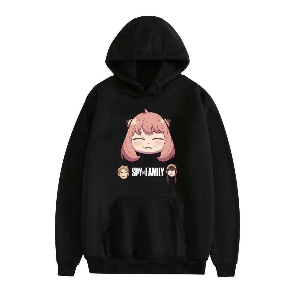 Spy X Family Anime Characters Printed Women's Clothing Casual Fashion Sports Street Style Trendy Matching Cute Hoodies