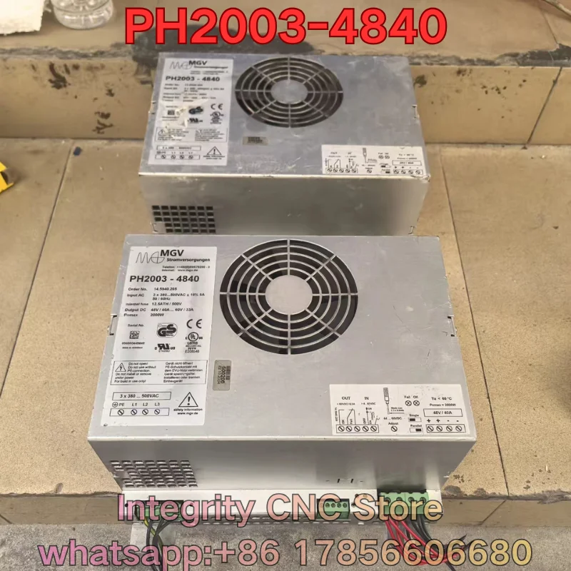 Second-hand PH2003-4840 PLC module function test is normal