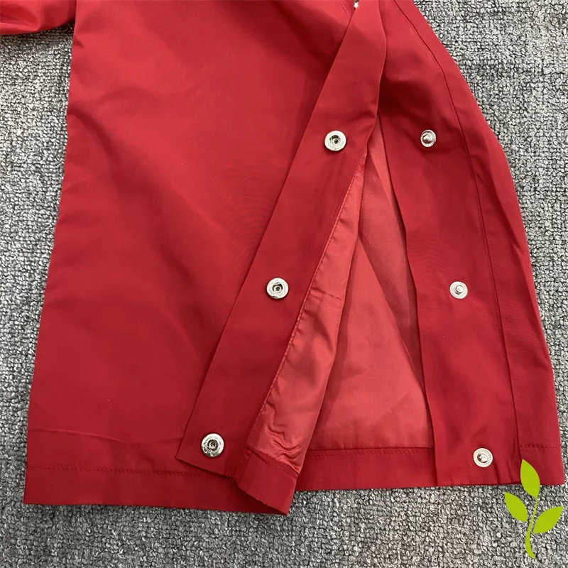 Saint Pants Men Women Black Red Grey Sporty Casual Double Button Loose High Street Drawstring Trourers