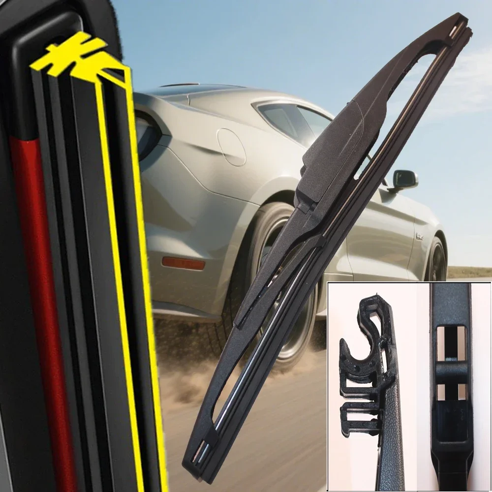 

Для Mitsubishi Outlander 1 CU 2003-2006 2004 2005: Щетка стеклоочистителя заднего стекла, дворник задней двери, аксессуары