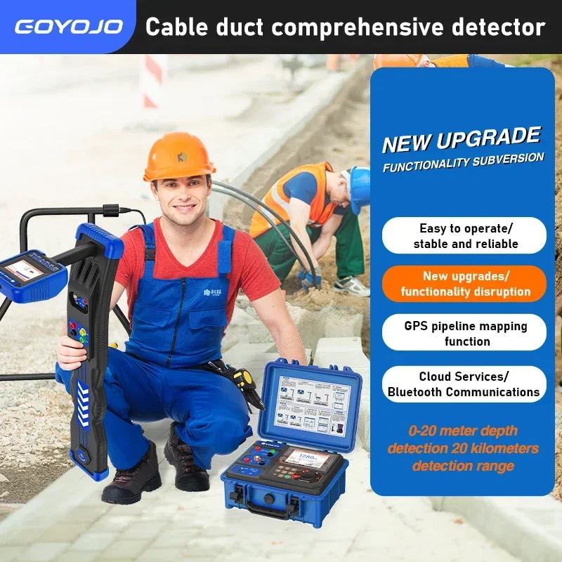 

New In Underground Pipeline Meter Metal Pipe Line Detector Wire and Cable Fiber Optic Cable To Locate The Detector