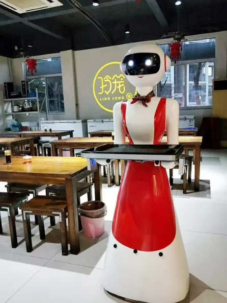 Groothandel leverancier Smart Restaurant Robot Voedsel Humanoïde Ober Robot Service