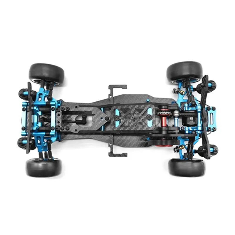 HOT-DIY RC Car Rear-Drive Drift Racing Frame For 1/10 Mini-Size RC Car Frame Drift Car Kit Version RC Frame Drift Car Kit