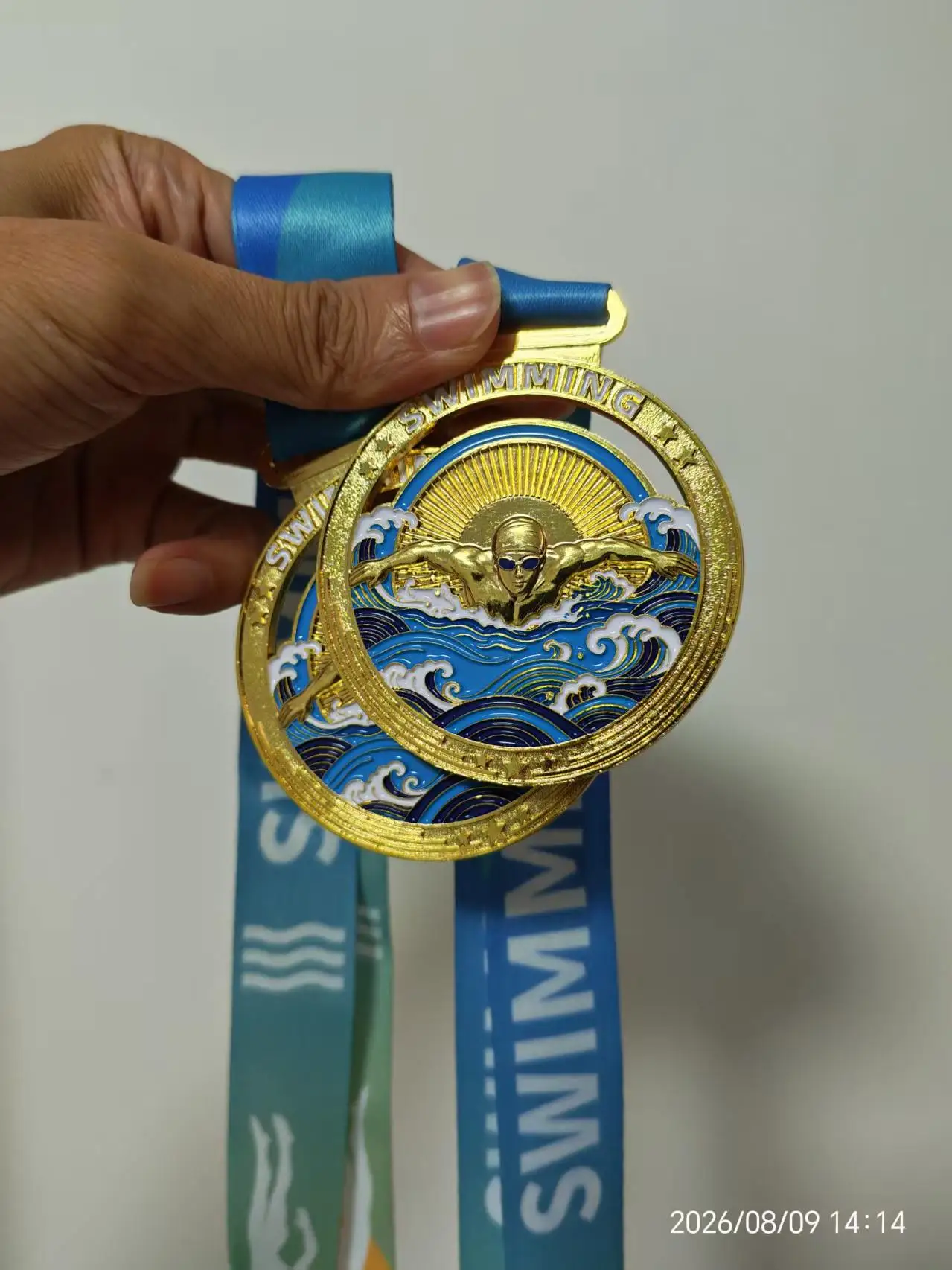 Customized Swimming Medals For Fitness Sports Events And League Memorabilia