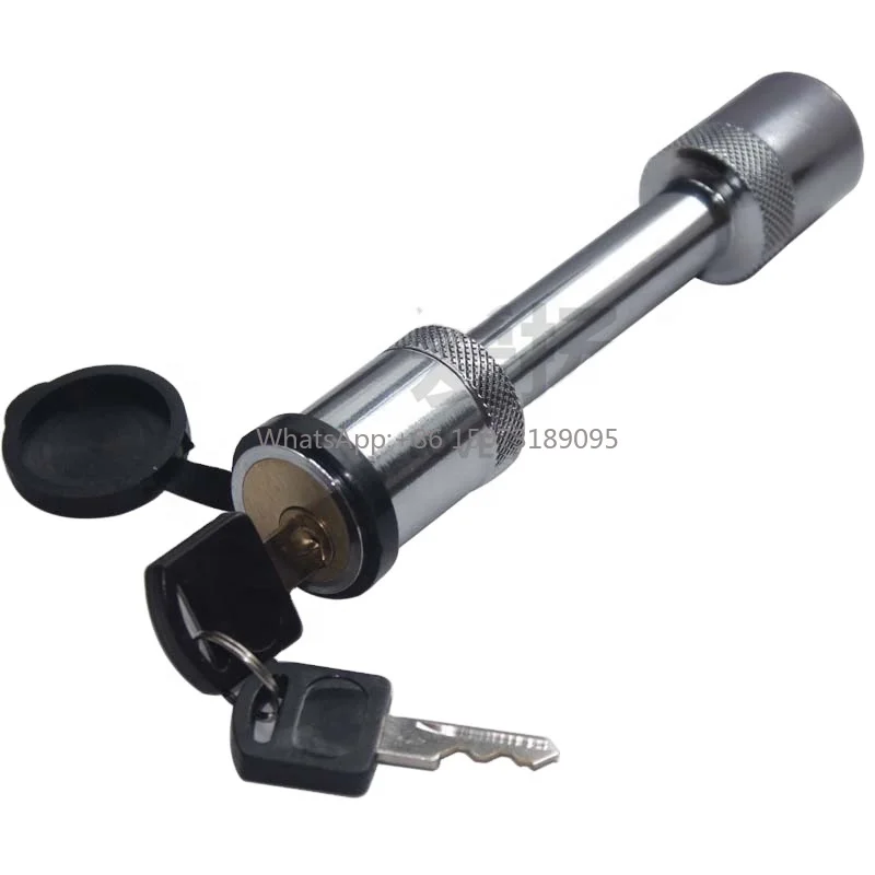 

Лидер продаж, противоугонный сверхмощный стальной замок для прицепа, 2 шт., ключевой сцепный приемник, трубка, детали прицепа, буксировочный замок