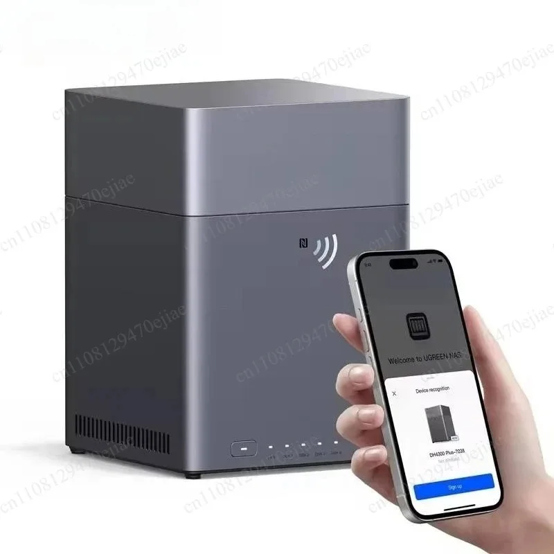 UGREEN DH4300 Plus 4-Bay NAS Server | 8GB RAM 120TB 2.5GbE | Private Cloud Storage AI Photo Album