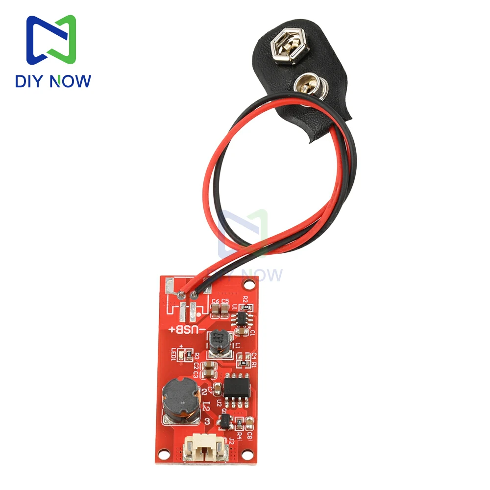 6/1 قطعة تيار مستمر 9 فولت وحدة مرطب رذاذ واحدة بالموجات فوق الصوتية الانحلال لوحة تحكم وحدة المرطب ورقة رذاذ صغيرة مسامية #4
