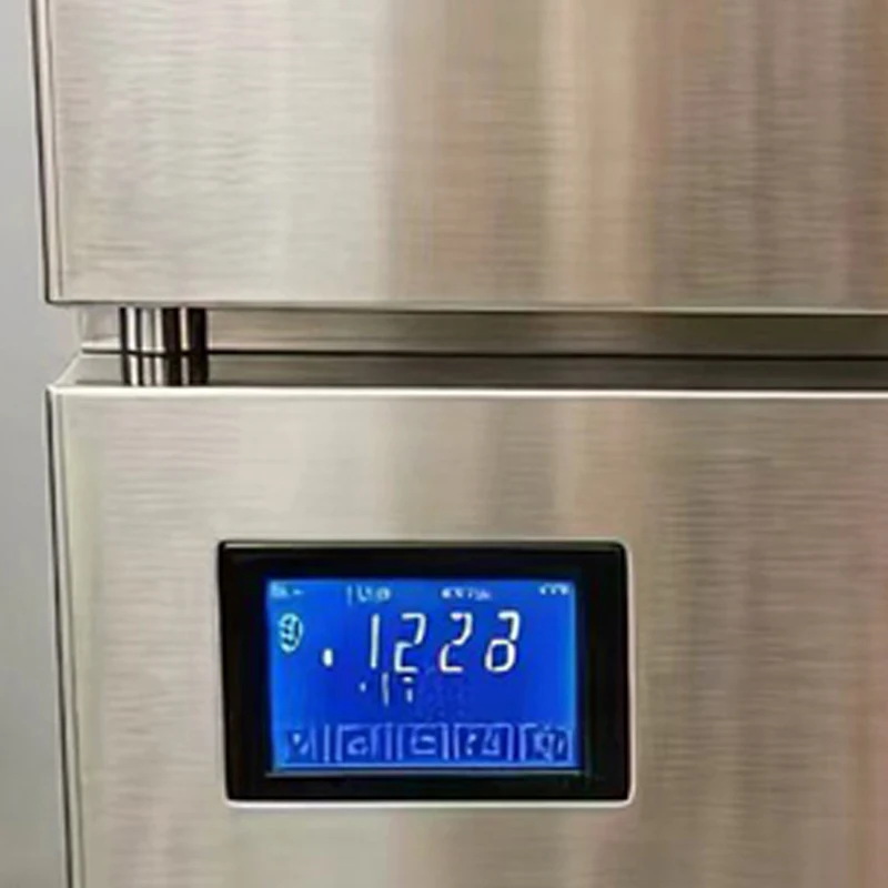 Commercial Stainless Steel Ice Maker with air Cooling, Fully Automated for Round-the-clock Production of Cube Ice