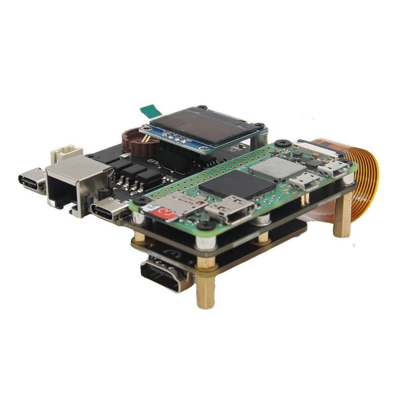 Pikvm-A4 para servidor Overip de operación y mantenimiento de Control remoto Raspberry PI Zero 2W, Compatible con CSI