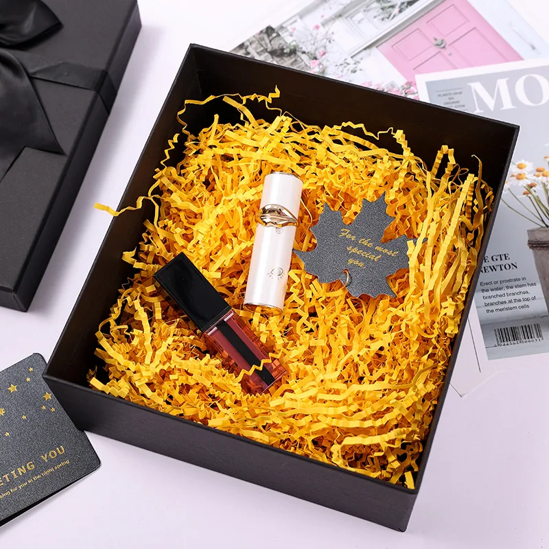 Gekräuseltes Papierschnipsel-Füllmaterial 100-500g Dekoratives Geschenk- und Korb-Füllmaterial für Geburtstagsverpackungen, Schmuck und handgemachte Verpackungen – Detail 9