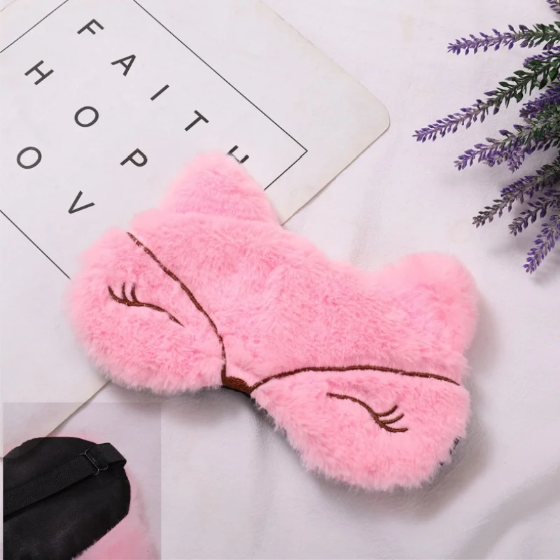 Exotic Intimate Accessories Plush Fox Blindfold Bondage Equipment Sexy Couple Games Soft Eye Mask Face Mask Women Adult Supplies