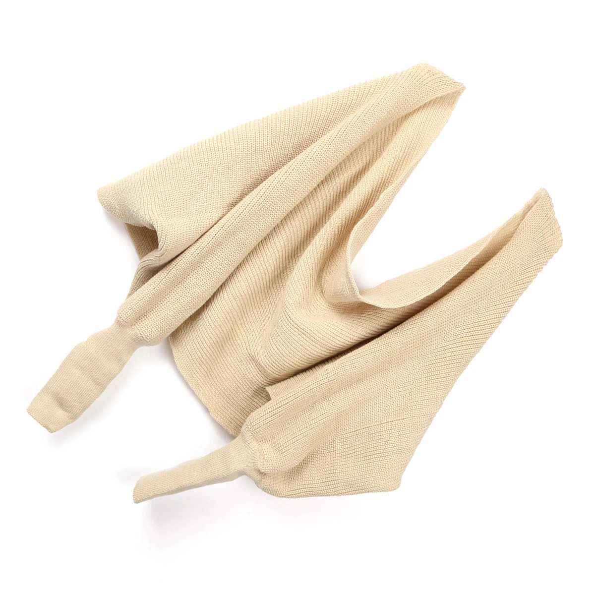 

Winter Knitted Scarf with Sleeves Unisex Shawl Cape Korean Style Black Knit Shoulder Wrap Warm Accessory for Women Men