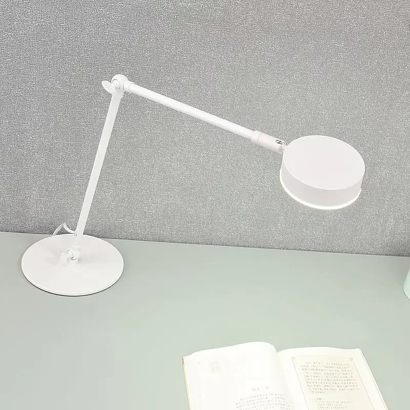 Modern creative light luxury metal long-arm office studio computer drawing reading folding plug-in desk lamp
