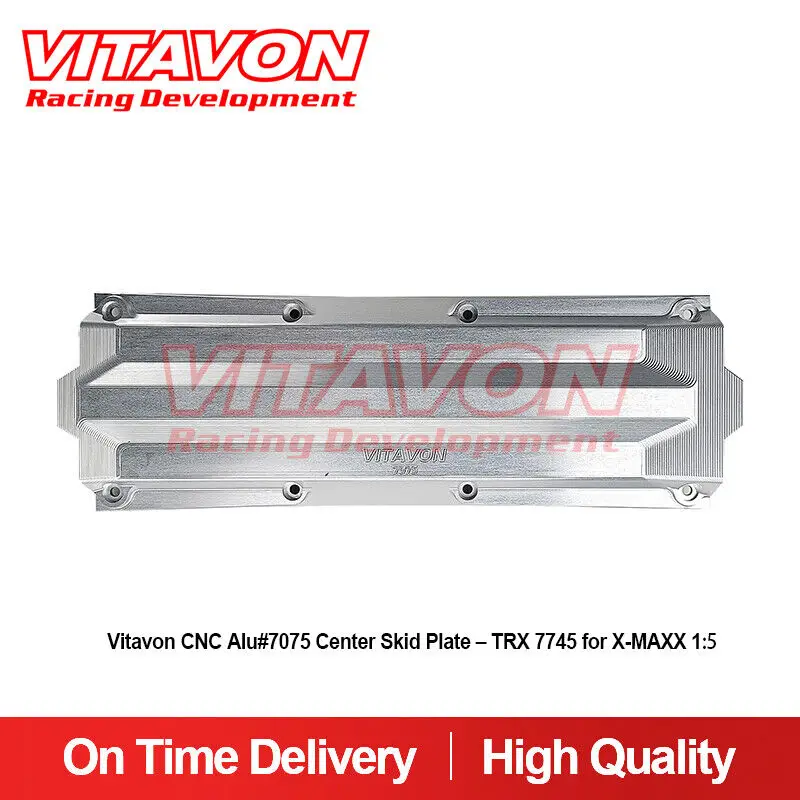 

VITAVON CNC Alu 7075 Center Skid Plate - TRX 7745 For X-MAXX 3 Colors