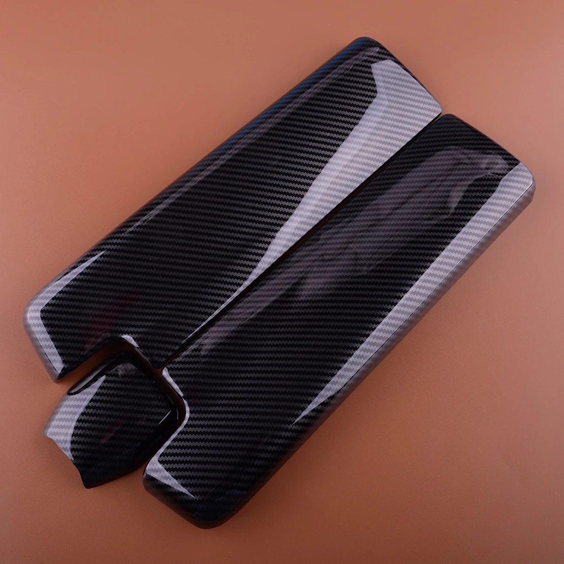 Car Console Armrest Box Cover Trim Set Carbon Fiber Grain Fit For Mercedes Benz E Class W212 2015 2014 2013 2012 2011 2010