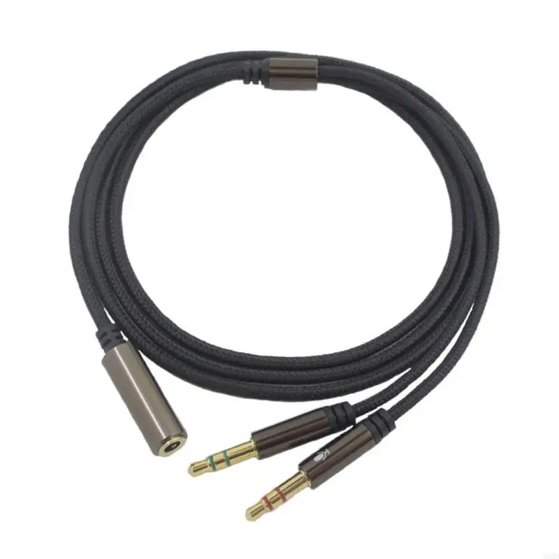 

A9BD Extend 2 in 1 Cable for-hyperX Cloud II Cloud-Flight CoreHeadphone