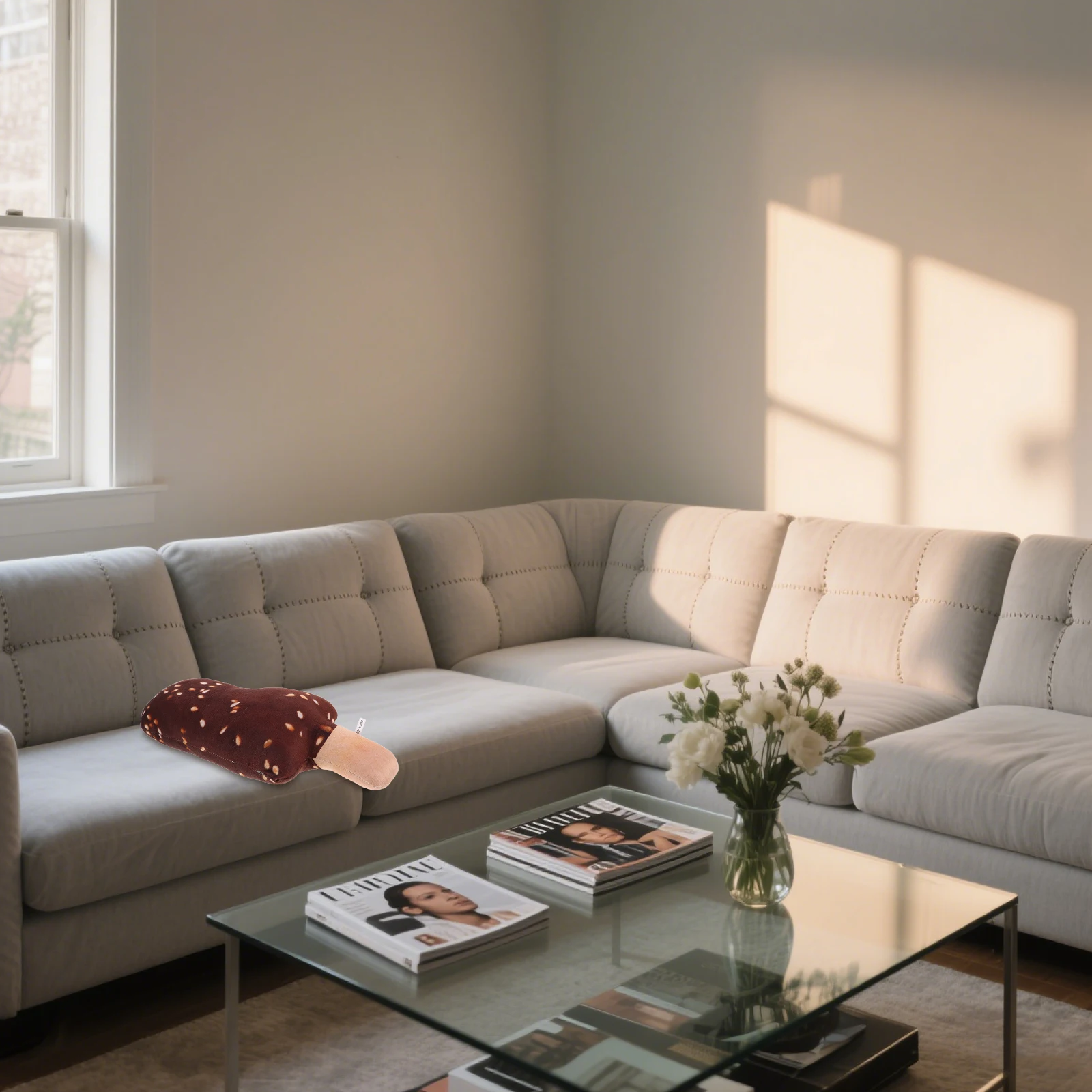 Symulowana Poduszka Lodówka Śliczna Poduszka Dekoracyjna Kreskówkowa Wypchana Jedzenie Sztuczna Poduszka Dekoracyjna