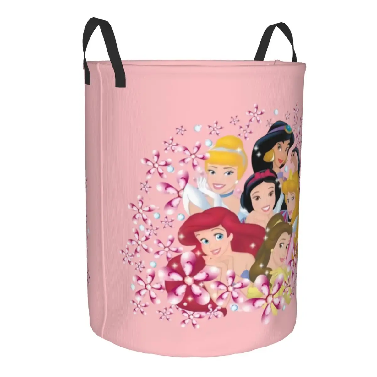 Elena Of Avalor Adventure Laundry Basket Collapsible Anime Inspirational Clothes Toy Hamper Storage Bin for Kids Nursery
