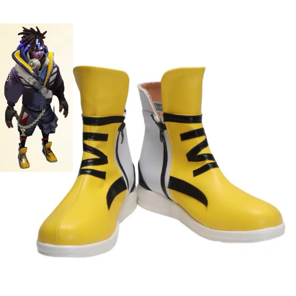 

Ekko Cosplay Game LOL True Damage Ekko Cosplay Shoes Male Christmas Roleplay Costumes Prop LOL Cosplay