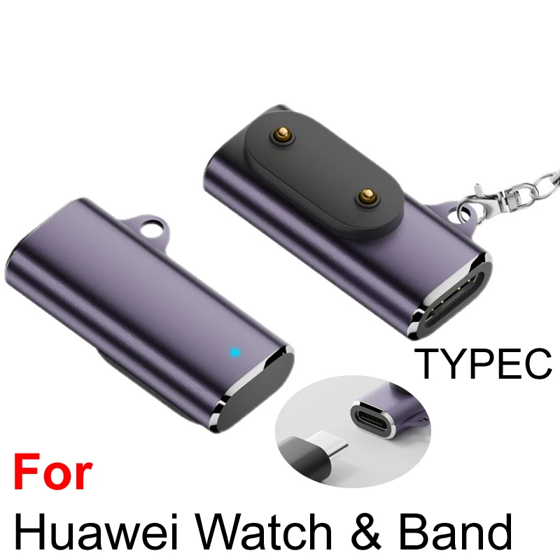 USB TYPE-C شحن مغناطيسي أنثى 90 ° كابل محول بيند لهاتف هواوي هونور Smart Wtch FitEdition Kids 5/4 Pro/5/4x Band 9 8 7 6 #3