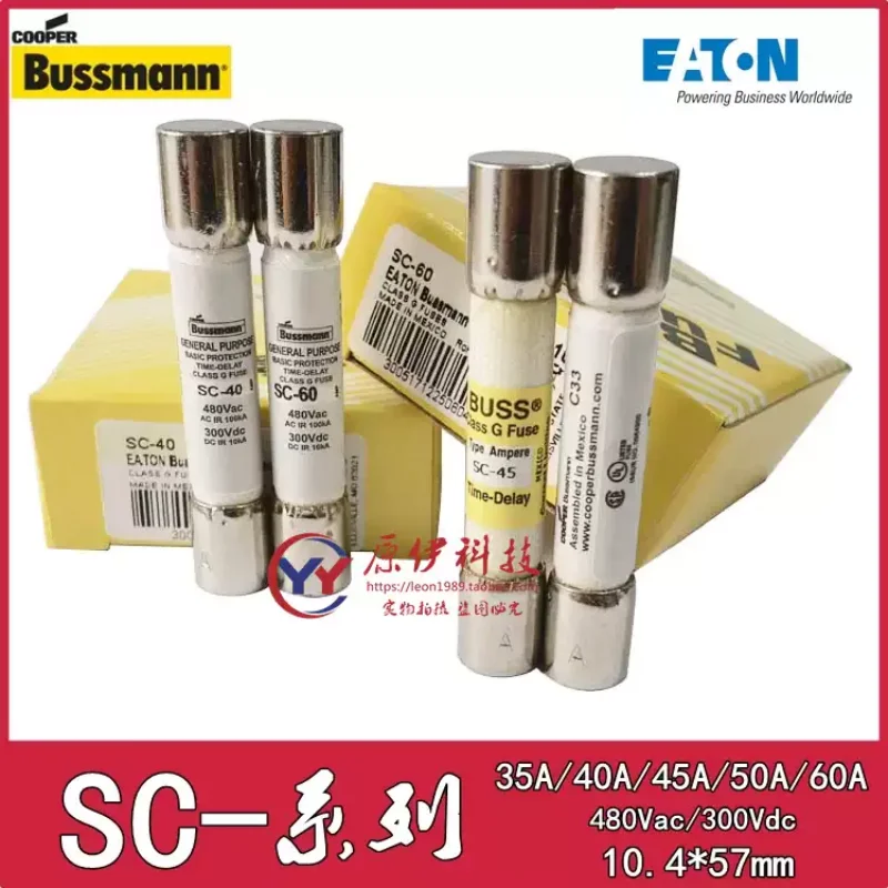 1-10 pieces fuse BUSSMANN fuse SC-35-40-45-50-60 40A 480V