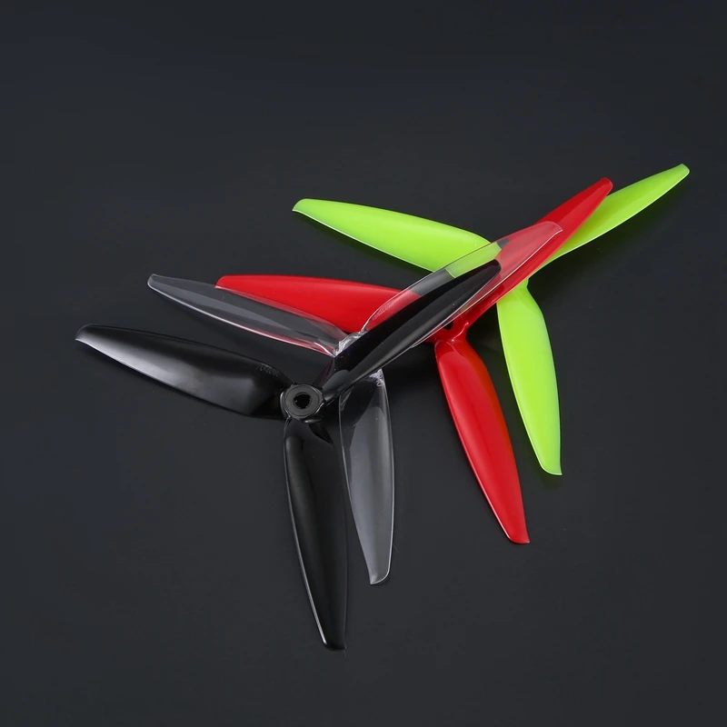 جديد-4 حزم 7040 7X4x3 3-Blade PC المروحة CW CCW ل RC FPV حرة 7 بوصة طويلة المدى LR7 طائرات بدون طيار لتقوم بها بنفسك أجزاء