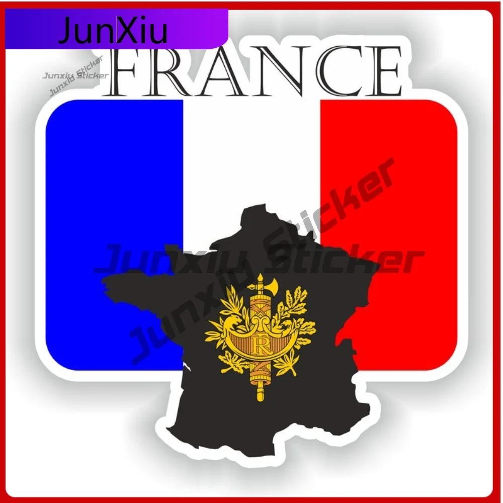 

France Country Project Flag Stylish Exterior Vehicle Accent Designed For Use On Car Body Bumper And Windows With National