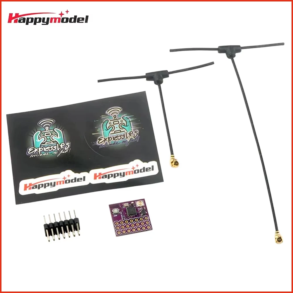 Happymodel EPW6 TCXO 5-8.4V 2.4GHz Pwm/CRSF ExpressLRS ELRS Receiver For RC FPV Drone Fixed-wing Quadcopter Diy