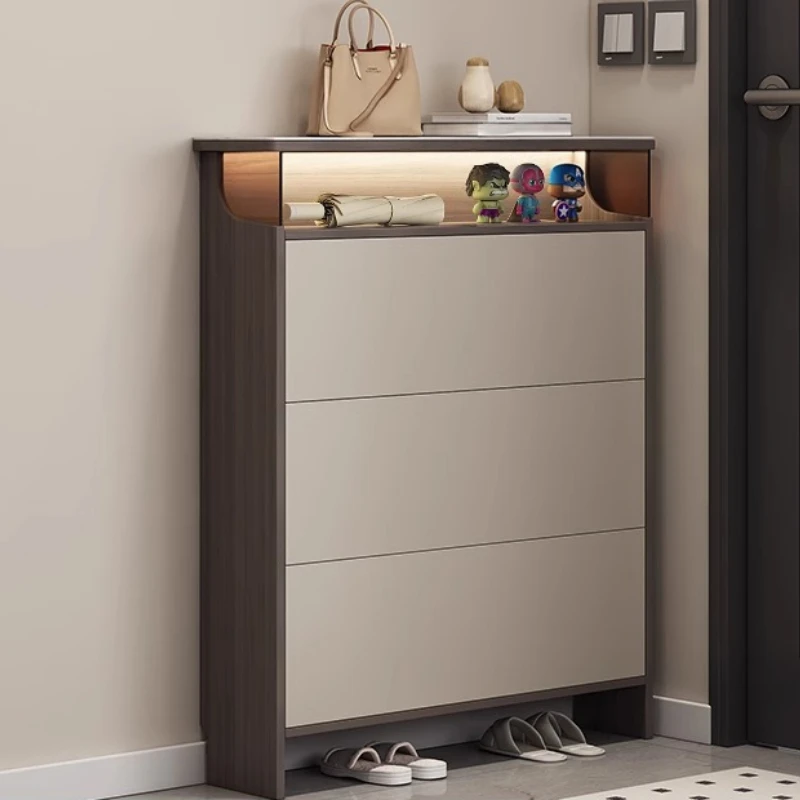 Bench Seat Shoe Cabinet Cushion Entrance Multifunction Order Bedroom Shoe Cabinet Gap Armoire De Rangement Hallway Furniture