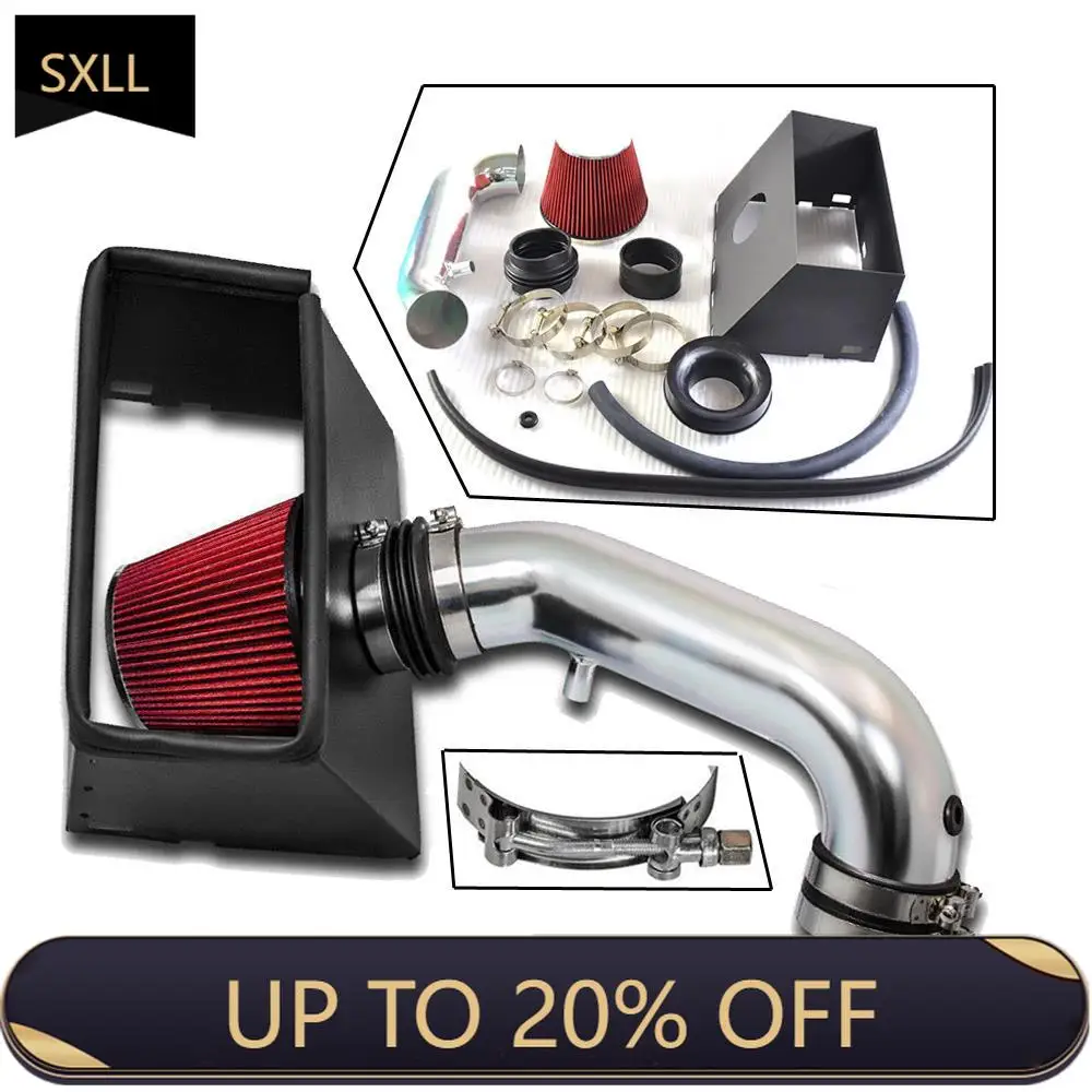 

SXLL 5.7 V8 Cold Intake + 2009 2014 1500 2500 3500 Red Filter