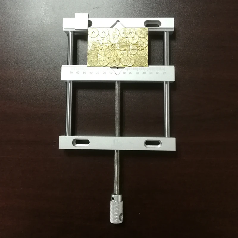 CNC Song Song-Hàm Phó Hợp Kim Nhôm Lưỡi Phẳng Phó Cho Khắc CNC Cắt Gỗ Chạm Khắc