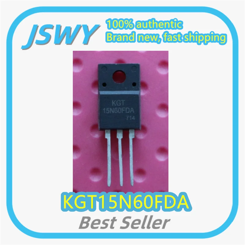 

(10/50pcs) KGT15N60FDA KGT15N60 TO-220F MOSFET Genuine Stock Electronics