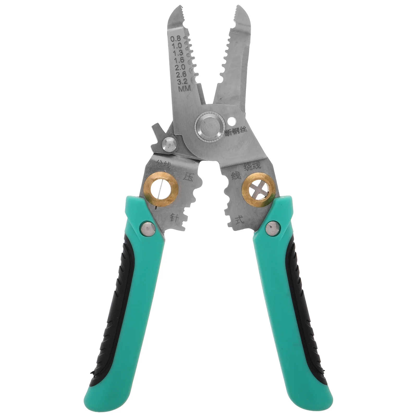 

Wire Stripping Pliers Manual Multi Functional Stripping Crimping Cutting Tool Electrical Disconnect Pliers Wire Strippers