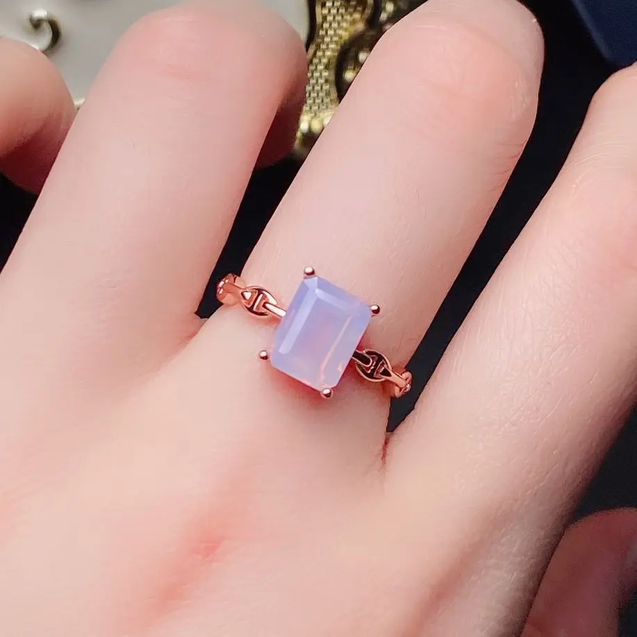 

Vintage Lavender Amethyst Ring 925 Sterling Silver Birthstone Ring Anniversary Rings Jewelry For Women