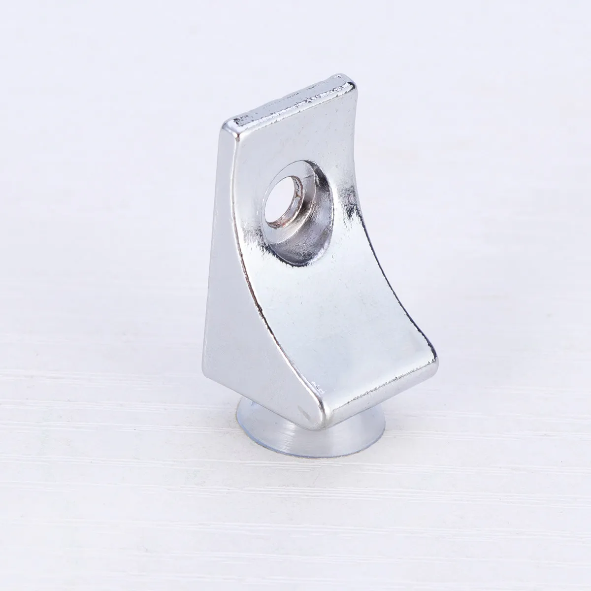 8Pcs Premium Thicken Zinc Alloy Shelf Support Bracket Nail Panel Pallet Holder Cupboard Glass Plate Bracket for Display Cabinet