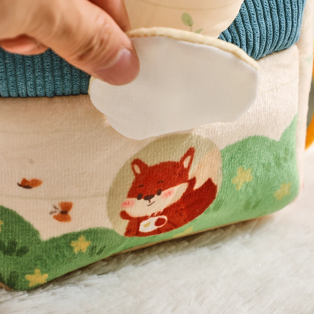Frühjahrssaison Sonderangebot: Weiche Bauernhoftiere Musik-Touch-Sensorik-Spielzeugbox, Magisches Haus zur Entwicklung der Fingerpräzision bei Babys – Detail 18