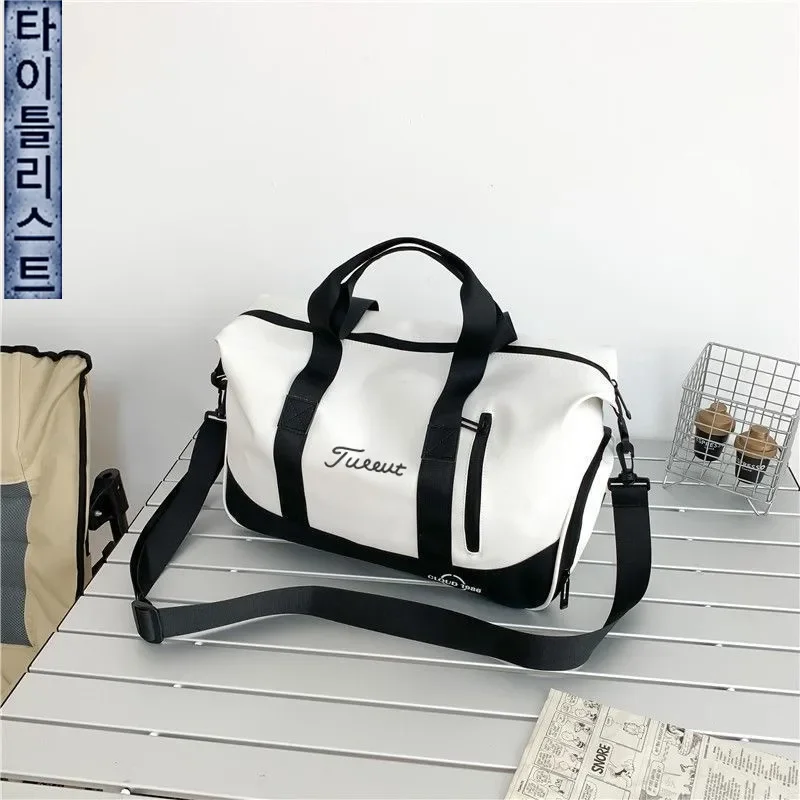 Chao Pai Casual Shoulder Bag Korean Lightweight Golf Bag Couple Style Sports Bag Dry Wet Separation Fitness Bag Golf Shoes Bag