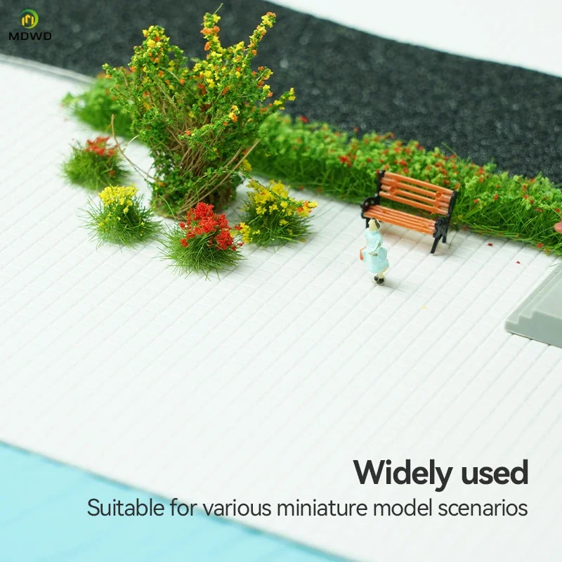 Kreative ABS Grid Board DIY Sand Tisch Modell Platte Spielzeug Gebäude Kunststoff Kit für Diorama Architektur Szene, Der Materialien