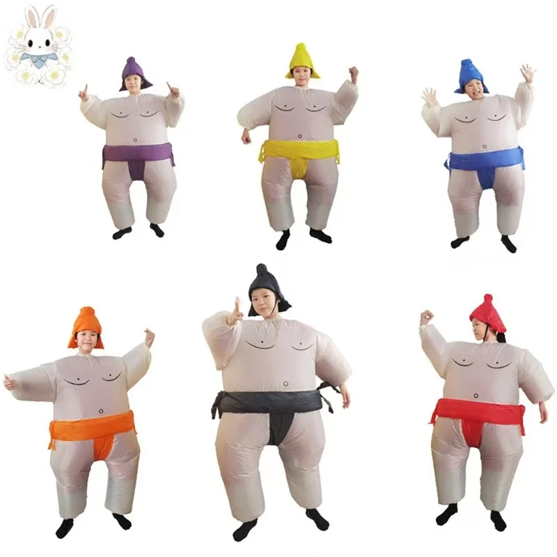 

Inflatable Sumo Suit for Children And Adults Stage Performance Costume Puppet Costume Cross-Border E-commerce