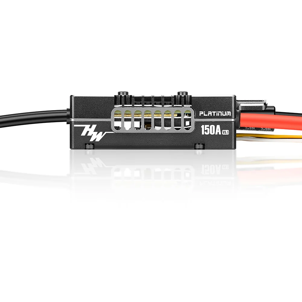 Hobbywing البلاتين HV 150A V5.1 3-8S للتحويل 5-8 فولت/10A BEC فرش ESC سرعة تحكم ل RC الإصلاح الجناح ثلاثية الأبعاد تحلق كوادكوبتر