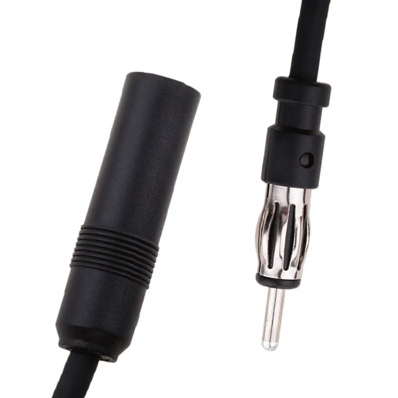 

1PCS Car Radio Antenna Extension Cable 35cm 13inch Car FM AM Radio Car Antenna Extension Cable Cord DIN Plug Connector