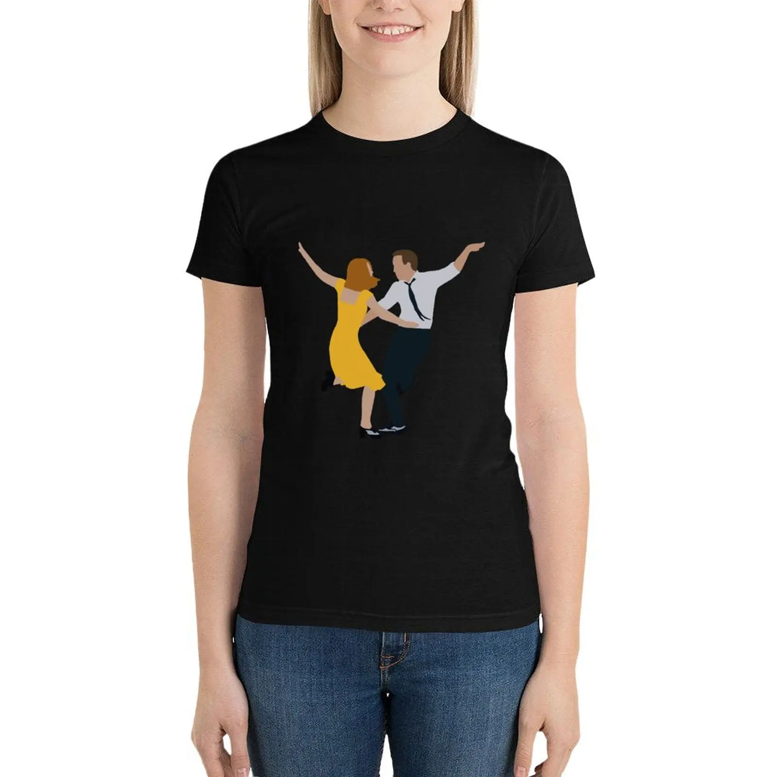 City of Stars La La Land T-Shirt oversized tees rock and roll t shirts for Women